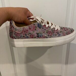 Betsey Johnson Sidny Floral Platform Sneaker